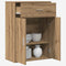 vidaXL Sideboard with Drawer with Shelf with Storage with Door Artisan oak Engineered wood