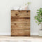 vidaXL Sideboard with Drawer with Storage Old wood Engineered wood