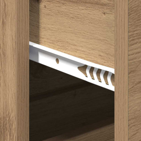 vidaXL Sideboard with Drawer with Storage Artisan oak Engineered wood