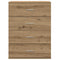 vidaXL Sideboard with Drawer with Storage Artisan oak Engineered wood