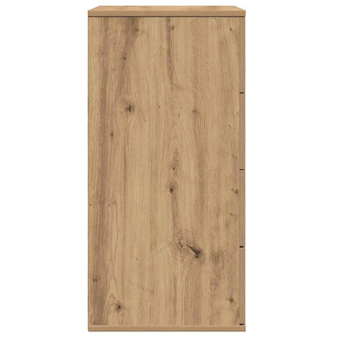 vidaXL Sideboard with Drawer with Storage Artisan oak Engineered wood