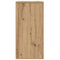 vidaXL Sideboard with Drawer with Storage Artisan oak Engineered wood