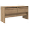 vidaXL Hallway Furniture Set 4 pcs Black oak 90 x 31 x 46.5 cm