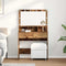 vidaXL Dressing Table Old wood Particle board