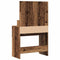 vidaXL Dressing Table Old wood Particle board