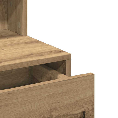 vidaXL Dressing Table Artisan oak Particle board