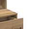 vidaXL Dressing Table Artisan oak Particle board