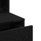 vidaXL Dressing Table Black oak Particle board