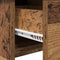 vidaXL Dressing Table with Mirror Old Wood 100x45x76 cm