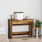 vidaXL Dressing Table with Mirror Old Wood 100x45x76 cm