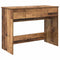 vidaXL Dressing Table with Mirror Old Wood 100x45x76 cm