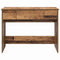 vidaXL Dressing Table with Mirror Old Wood 100x45x76 cm