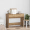 vidaXL Dressing Table with Mirror Artisan Oak 100x45x76 cm