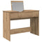 vidaXL Dressing Table with Mirror Artisan Oak 100x45x76 cm