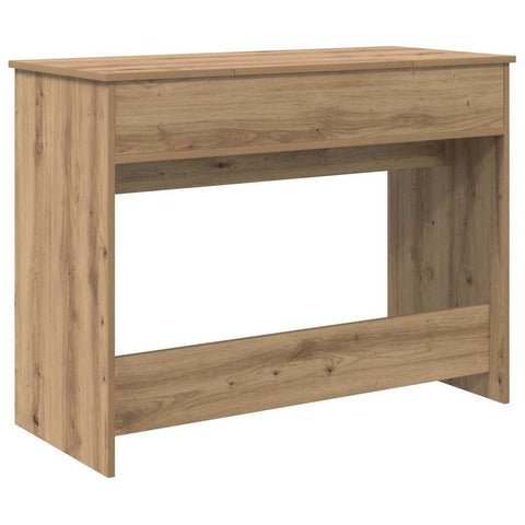 vidaXL Dressing Table with Mirror Artisan Oak 100x45x76 cm