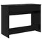 vidaXL Dressing Table with Mirror Black Oak 100x45x76 cm