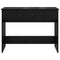 vidaXL Dressing Table with Mirror Black Oak 100x45x76 cm