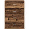 vidaXL Sideboard with Drawer Old wood 60 x 31 x 84 cm Particle board