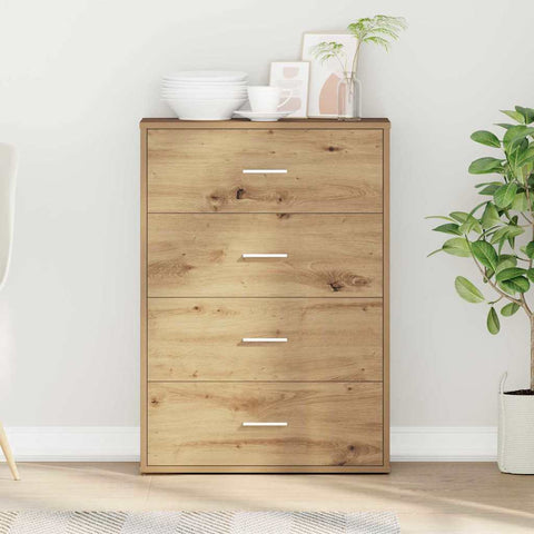vidaXL Sideboard Artisan oak 60 x 31 x 84 cm Particle board