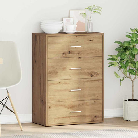 vidaXL Sideboard Artisan oak 60 x 31 x 84 cm Particle board