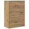 vidaXL Sideboard Artisan oak 60 x 31 x 84 cm Particle board