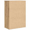 vidaXL Sideboard Artisan oak 60 x 31 x 84 cm Particle board
