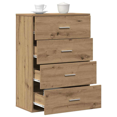 vidaXL Sideboard Artisan oak 60 x 31 x 84 cm Particle board