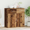 vidaXL Sideboard with Drawer with Shelf with Storage with Door Old wood Engineered wood