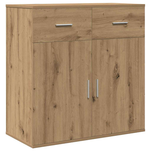 vidaXL Sideboard with Drawer with Shelf with Storage with Door Artisan oak Engineered wood
