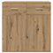vidaXL Sideboard with Drawer with Shelf with Storage with Door Artisan oak Engineered wood