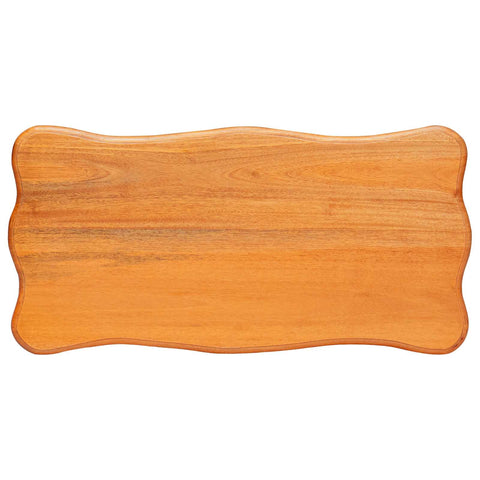 vidaXL Side Table Natural 60.5 x 30 x 61 cm Solid Mahogany Wood