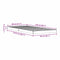 vidaXL Floor Bed Frame White 80x210 cm Solid Wood Pine