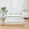 vidaXL Floor Bed Frame Natural 100 x 210 cm Solid Pine wood