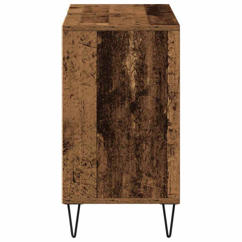 vidaXL Bathroom Cabinet Old Wood 80 x 33 x 60 cm Engineered Wood