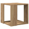 vidaXL Coffee Table Artisan oak Solid oak wood 32 x 32 x 30 cm Durable