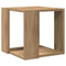 vidaXL Coffee Table Artisan oak Solid oak wood 32 x 32 x 30 cm Durable