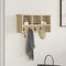 vidaXL Wall-Mounted Coat Rack with Shelf Wall-mounted with Storage Sonoma oak 50 x 16 x 26 cm