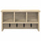 vidaXL Wall-Mounted Coat Rack with Shelf Wall-mounted with Storage Sonoma oak 50 x 16 x 26 cm