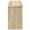 vidaXL Wall-Mounted Coat Rack with Shelf Wall-mounted with Storage Sonoma oak 50 x 16 x 26 cm