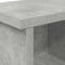 vidaXL Wall-Mounted Coat Rack with Shelf Concrete grey 50 x 16 x 26 cm
