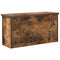 vidaXL Wall-Mounted Coat Rack with Shelf Wall-mounted with Storage Smoked oak 50 x 16 x 26 cm