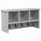 vidaXL Wall-Mounted Coat Rack with Shelf Wall-mounted with Storage Grey sonoma 50 x 16 x 26 cm