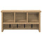 vidaXL Wall-Mounted Coat Rack with Shelf Wall-mounted with Storage Artisan oak 50 x 16 x 26 cm
