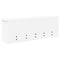vidaXL Wall-Mounted Coat Rack White 75 x 16 x 26 cm Engineered wood
