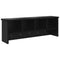 vidaXL Wall-Mounted Coat Rack with Shelf Wall-mounted with Storage Black oak 75 x 16 x 26 cm
