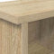 vidaXL Wall-Mounted Coat Rack with Shelf Wall-mounted with Storage Sonoma oak 75 x 16 x 26 cm
