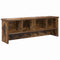 vidaXL Wall-Mounted Coat Rack with Shelf Wall-mounted with Storage Smoked oak 75 x 16 x 26 cm