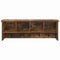 vidaXL Wall-Mounted Coat Rack with Shelf Wall-mounted with Storage Smoked oak 75 x 16 x 26 cm