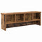 vidaXL Wall-Mounted Coat Rack Old wood 75 x 16 x 26 cm Engineered wood