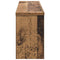 vidaXL Wall-Mounted Coat Rack Old wood 75 x 16 x 26 cm Engineered wood